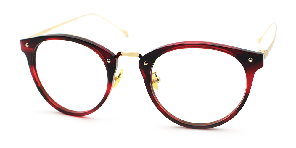 A138 Prescription Eyeglasses Red-654