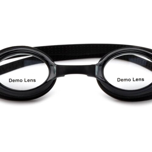 P1 Prescriptiion Swimming Goggles Black - Adult Size-0