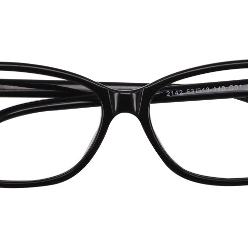 2142 Cheap Glasses Black-0