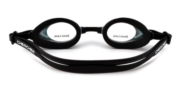 P1 Prescriptiion Swimming Goggles Black - Adult Size-7733