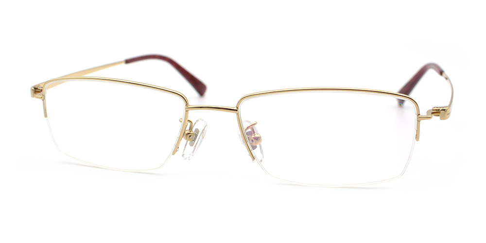 T6762 Titanium Glasses Gold-1003