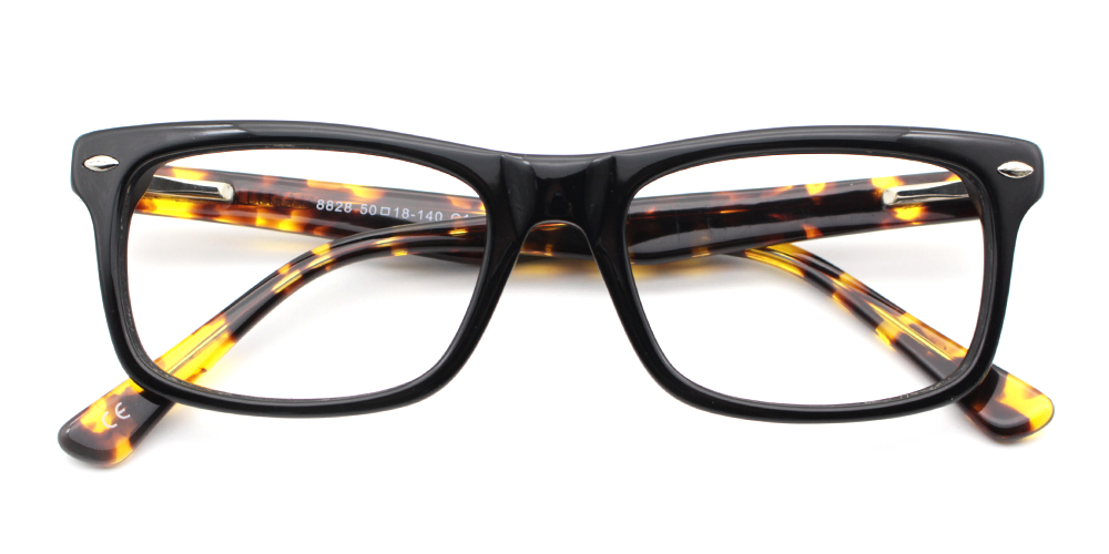 A8828 Black Prescription Glasses-0