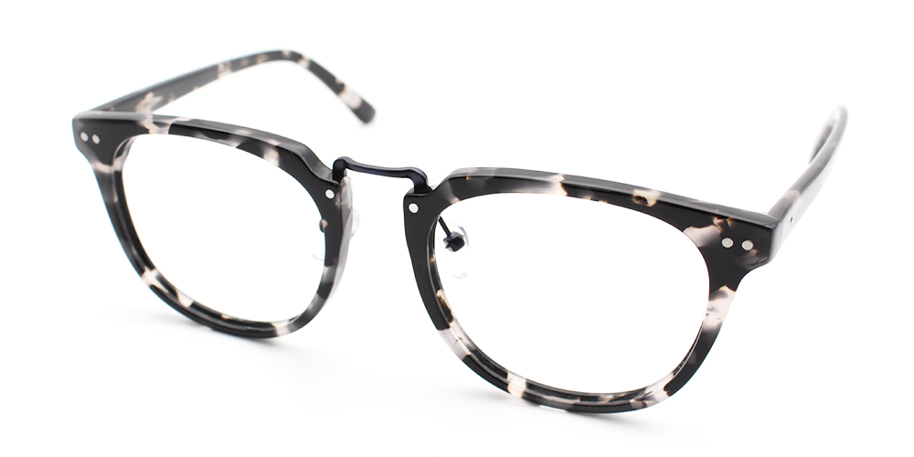 A113 Gray Demi Prescription Eyeglasses-372