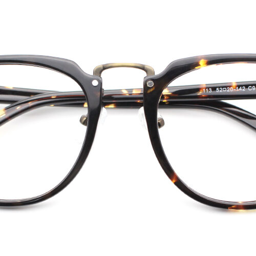 A113 Yellow Demi Rx Eyeglasses-0