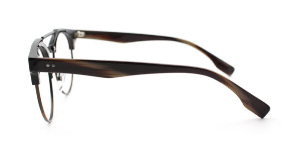 A114 Black Brown Prescription Eyeglasses-704