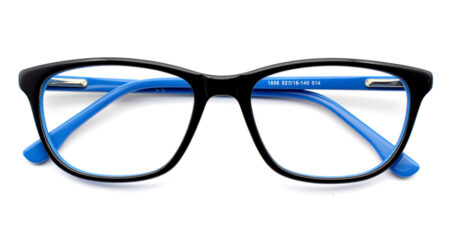 A1856 Black Blue Prescription Eyeglasses-0
