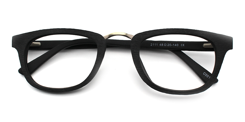 2111 Prescription Eyeglasses Black-0