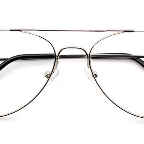 B919 Prescription Eyeglasses Silver-0