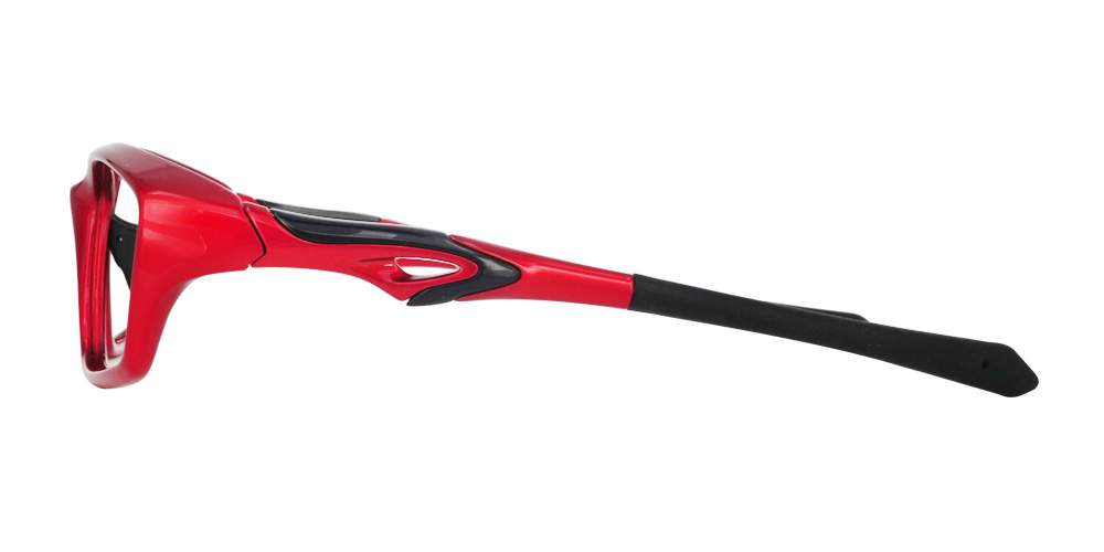 2057 Red Prescription Sports Glasses-2631