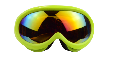 H006 Prescription Ski Goggles Green (Rx Inserts)-0