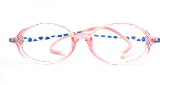 C406 Kids Glasses Pink-0