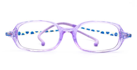 C407 Kids Glasses Purple-0
