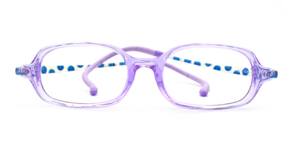 C407 Kids Glasses Purple-0