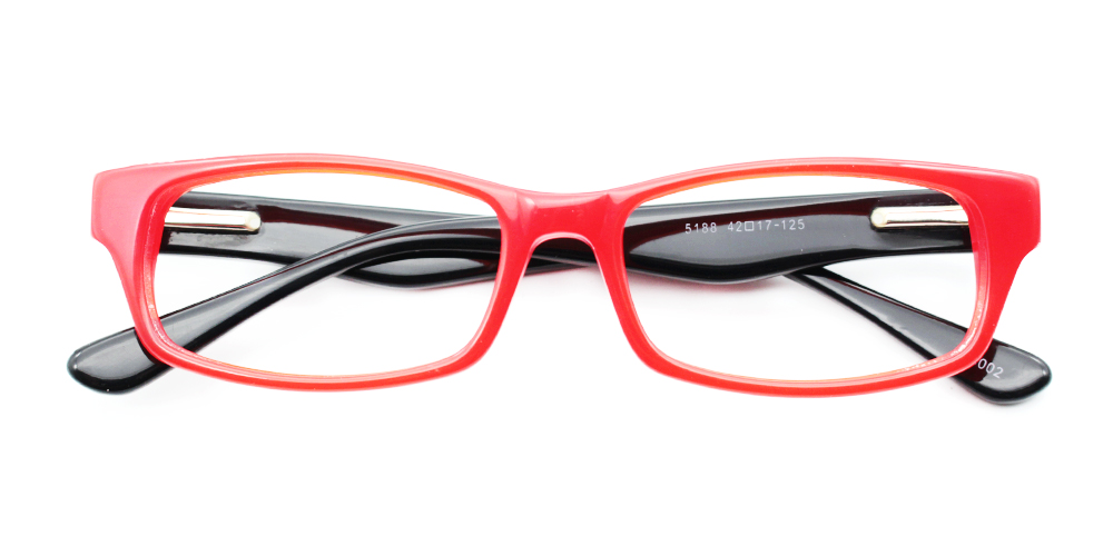 K5188 Red Kids Eyeglasses-0