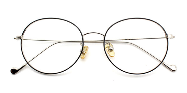 M2708 Black Silver Women Glasses-0