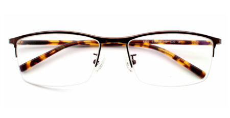 M8159 Metal Eyeglasses Demi-0