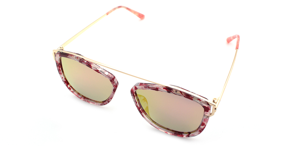 S6059 Prescription Sunglasses Pink-1098