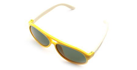 KS806 Yellow Kids Glasses-1163