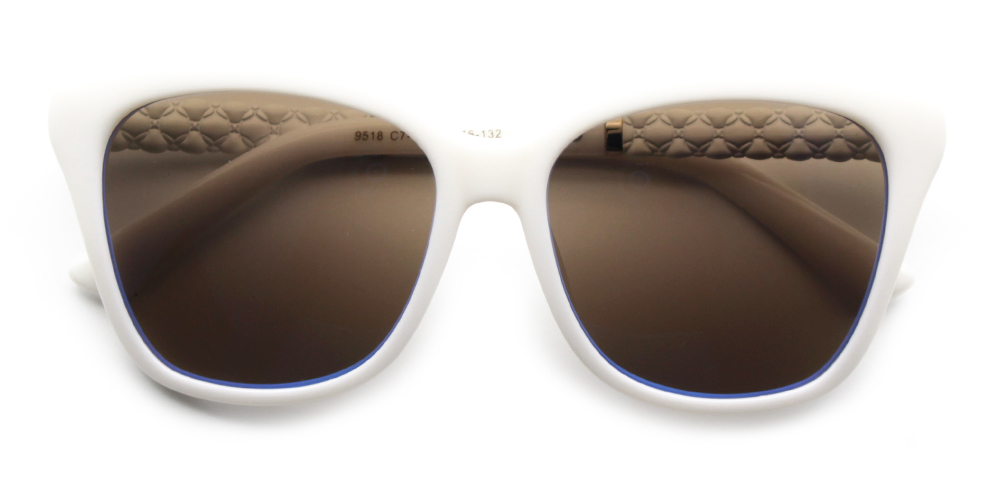 S9518 Prescription Sunglasses White-0