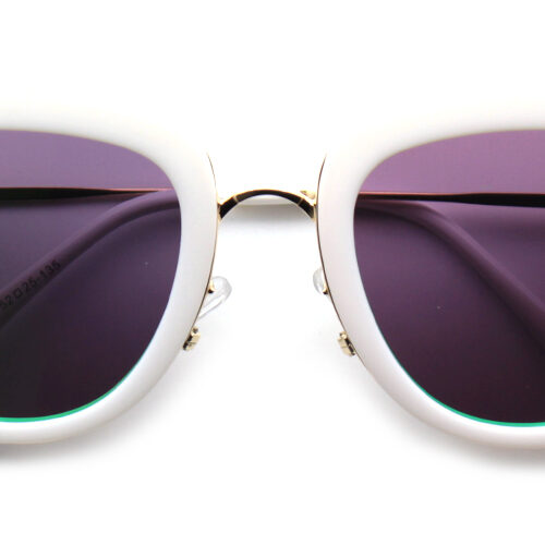 S9817 White Prescription Sunglasses-0