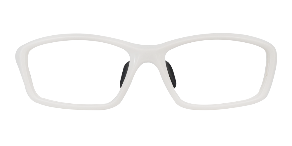 2057 White Prescription Sports Glasses-2729