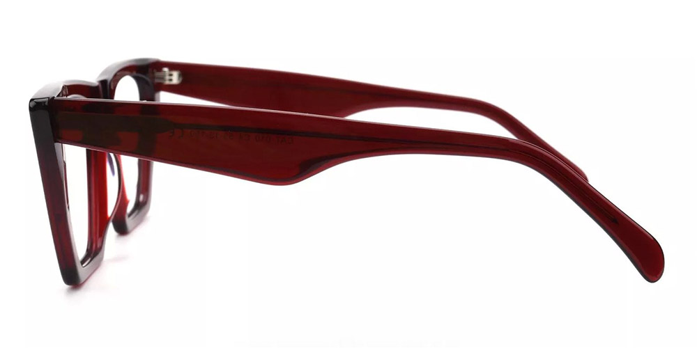 CAT010 Cat Eye Prescription Glasses Red-5256