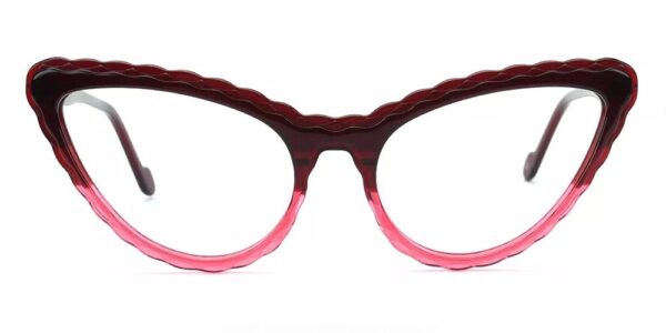 CAT014 Cat Eye Prescription Glasses Pink-5177