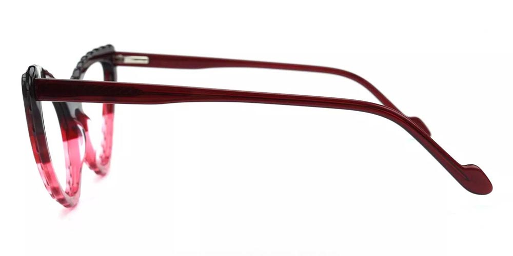 CAT014 Cat Eye Prescription Glasses Pink-5178