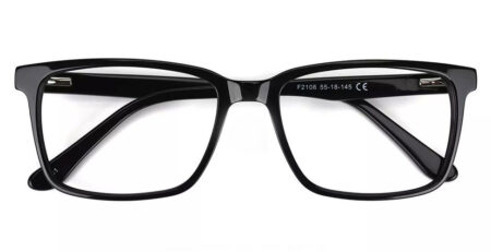 F2108 Prescription Eyeglasses Black-0