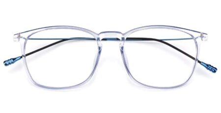 M3028 Prescription Glasses Clear Blue-0