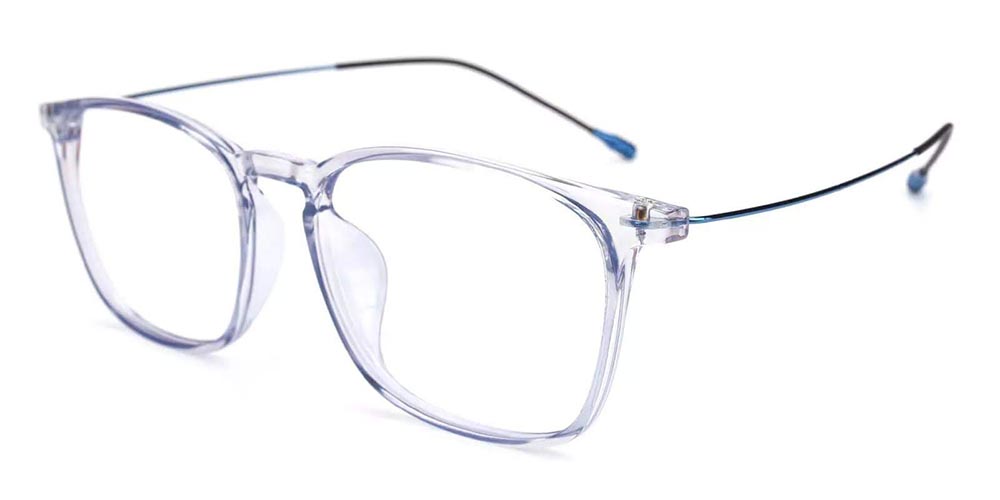 M3028 Prescription Glasses Clear Blue-4642