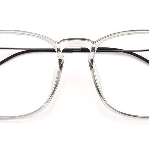 M3028 Prescription Glasses Clear Gray-0