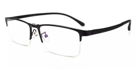 S9266 Clip On Prescription Sunglasses Black （2 Clips)-4047