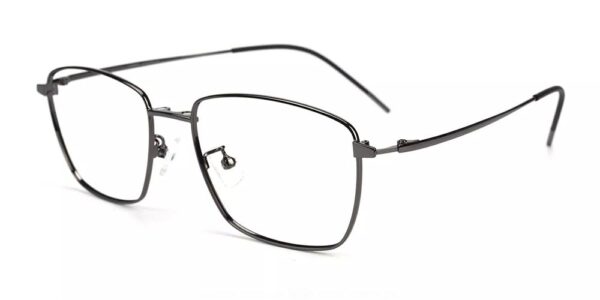 S9335 Clip On Prescription Sunglasses Gun-4087