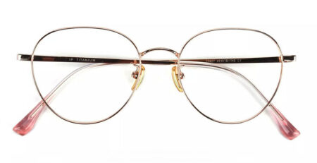 T3927 Titanium Prescription Glasses Gold-0