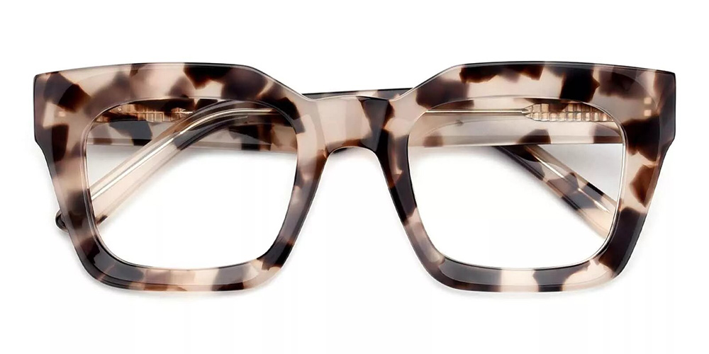 AC069 Prescription Eyeglasses Demi Amber-0