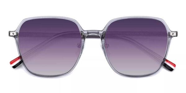 J2169 Prescription Sunglasses Clear Grey-0