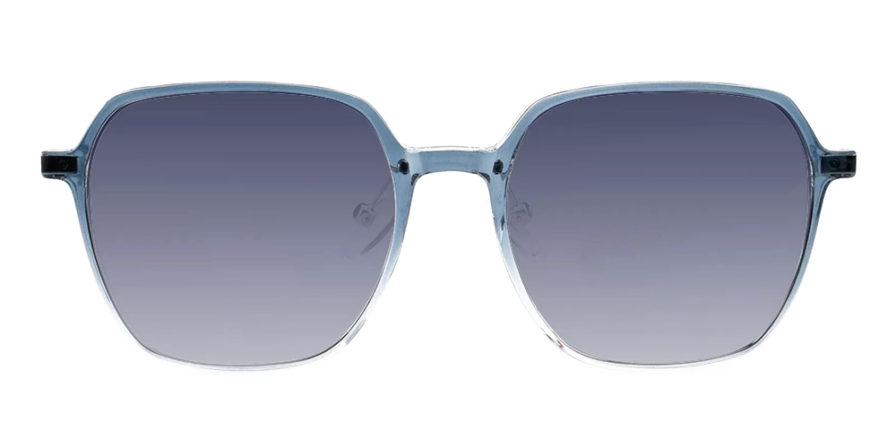 J2169 Prescription Sunglasses Clear Blue-6703