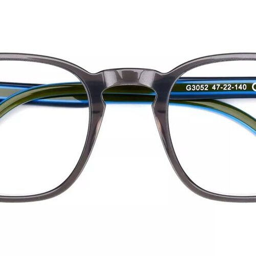 A3052 Prescription Glasses Clear Gray-0