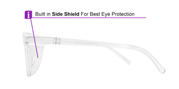8325 Prescription Safety Glasses Clear-7783