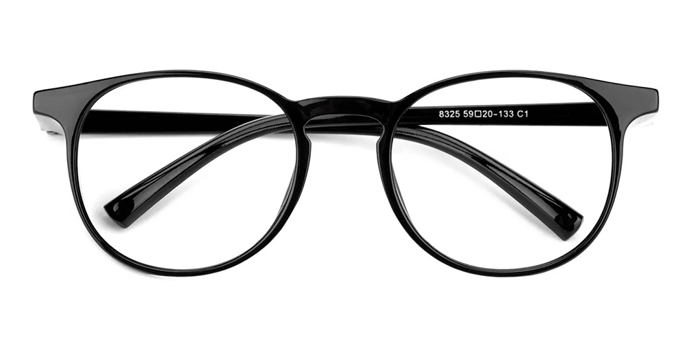 8325 Prescription Safety Glasses Black-8945
