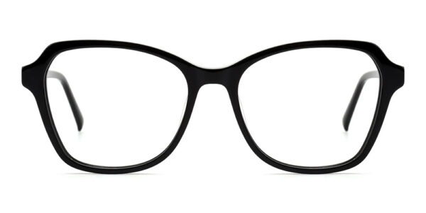 8003 Cat Eye Prescription Glasses Black - Spring Hinge-8961