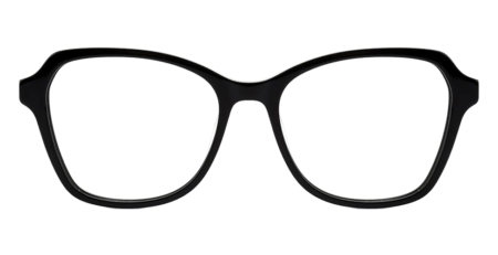 8003 Cat Eye Prescription Glasses Black - Spring Hinge-8959