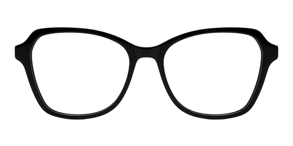 8003 Cat Eye Prescription Glasses Black - Spring Hinge-8959