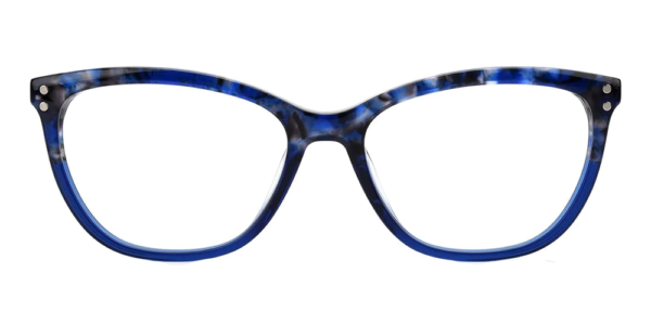 G5228 Clip On Prescription Sunglasses Blue Accetate-11694