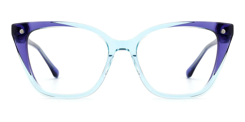 G5276 Clip On Prescription Sunglasses Purple-11193