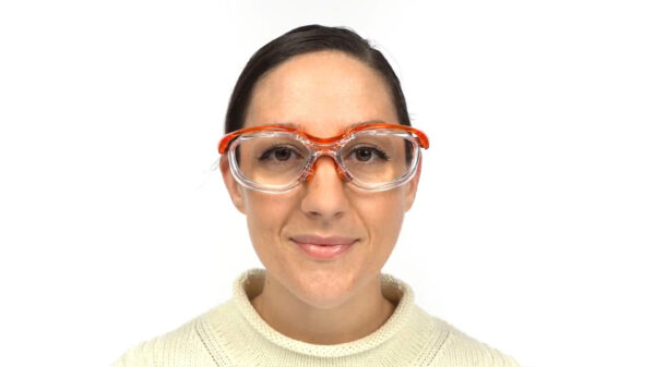 S005 Prescription Safety Glasses Orange-10814