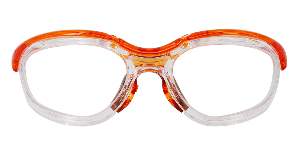 S005 Prescription Safety Glasses Orange-11331