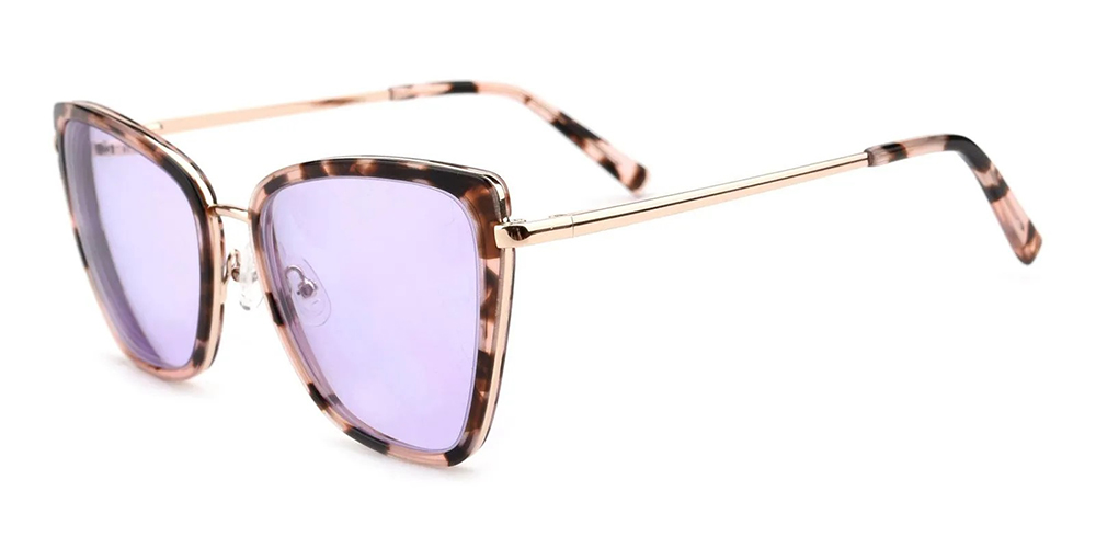 TH3304 Cat Eye Prescription Sunglasses Light Tortoise with Spring Hinge-9588