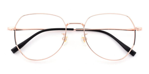 T1020 Pure Titamium Prescription Glasses Gold-0 T1020 Pure Titamium Prescription Glasses Gold-0
